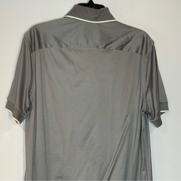 ETON Grey Filo Di Scotia Polo Shirt - Short Sleeve - Picture 10 of 16